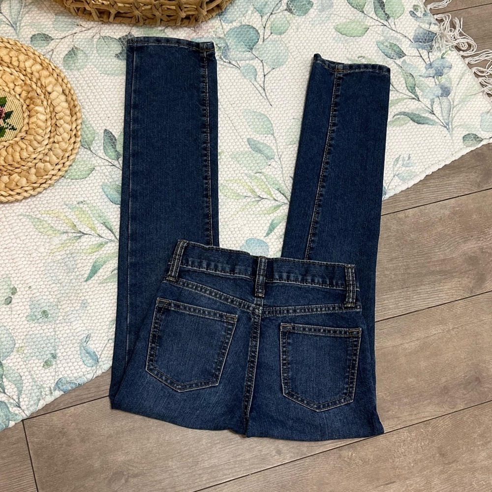 New Old Navy Girls Built in Tough Skinny Slim Jeans Size 10